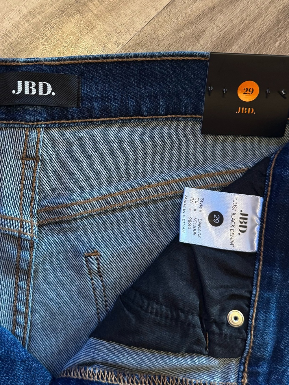 Women’s JBD The Cuffed Palazzo Jeans - Picture 6 of 7